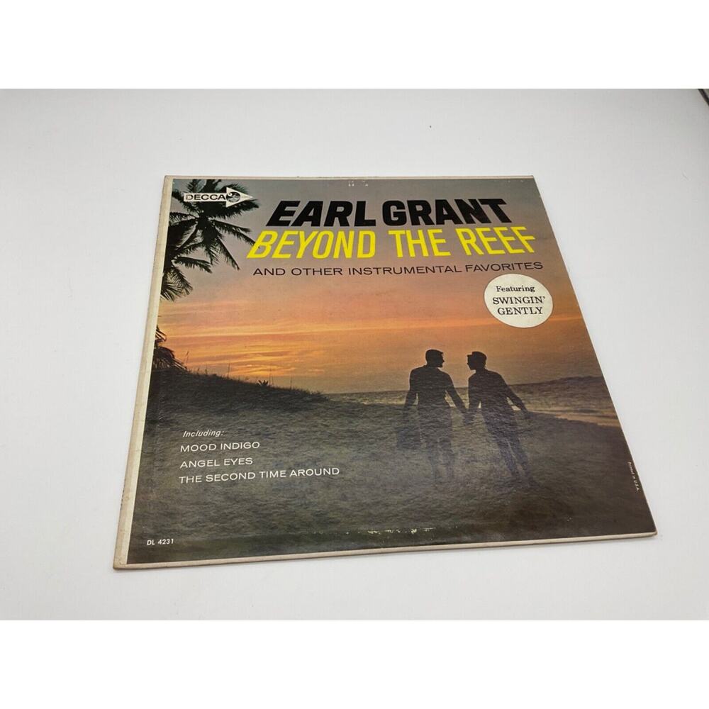 1962 Earl Grant LP "Beyond The Reef", Decca, Easy Listening/Jazz, Good/VG‎